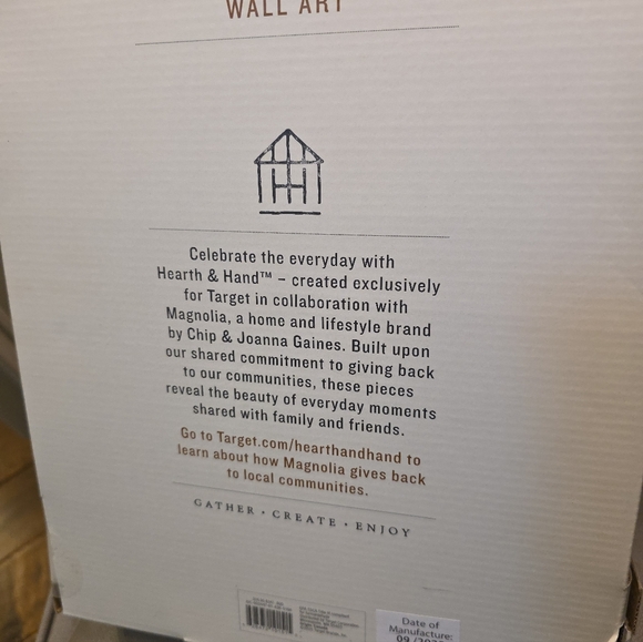 Hearth and Hand Snowy Mountain Cabin Framed Wall Art 11×14 Christmas Target 2025 - Picture 6 of 11